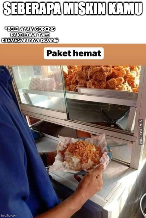 5 Skala Miskin Tertinggi Di Akhir Bulan Ala Netijen, Miris Banget